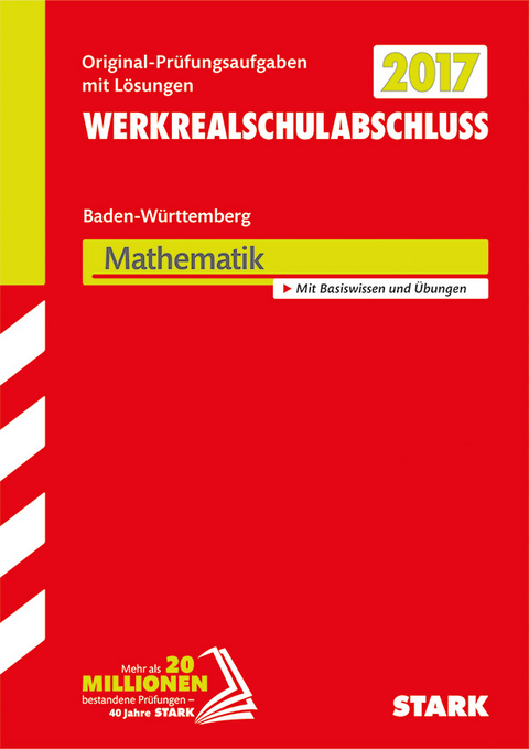 Abschlussprüfung Werkrealschule Baden-Württemberg - Mathematik 10. Klasse