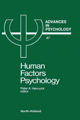 Human Factors Psychology - 