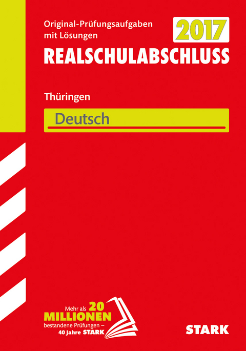 Abschlussprüfung Regelschule Thüringen - Deutsch Realschulabschluss