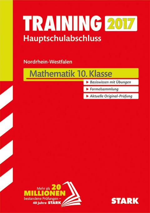 Training Zentrale Prüfung Hauptschule Typ A NRW - Mathematik