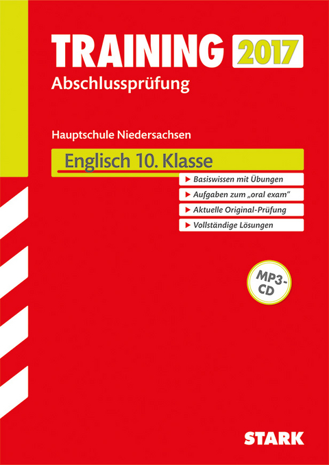 Training Abschlussprüfung Hauptschule Niedersachsen - Englisch, mit CD