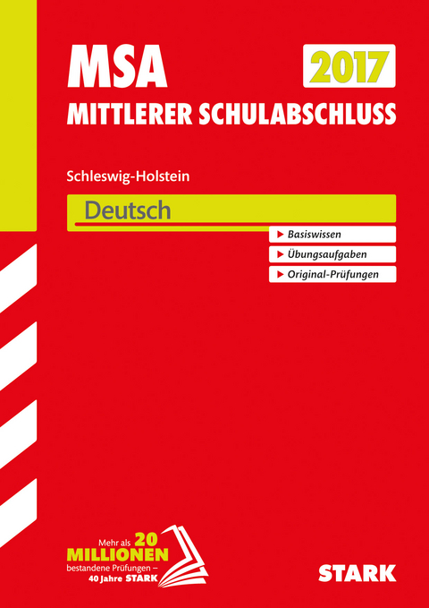 Mittlerer Schulabschluss Schleswig-Holstein - Deutsch