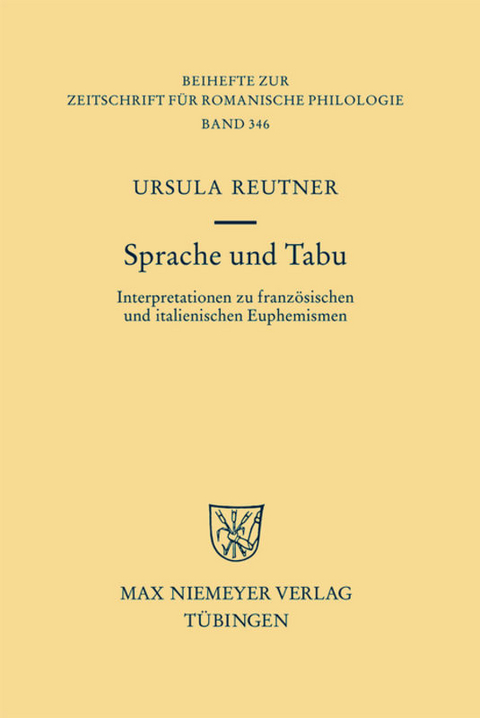 Sprache und Tabu - Ursula Reutner