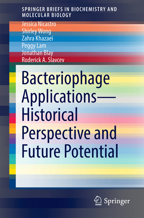 Bacteriophage Applications - Historical Perspective and Future Potential - Jessica Nicastro, Shirley Wong, Zahra Khazaei, Peggy Lam, Jonathan Blay, Roderick A. Slavcev