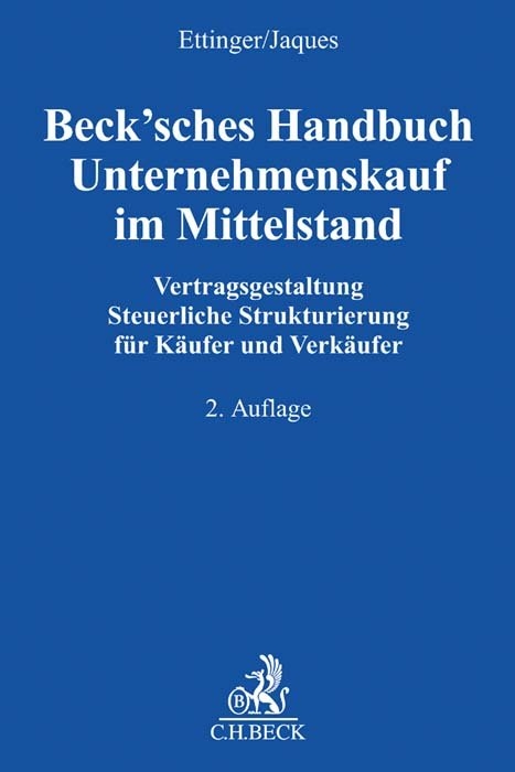 Beck'sches Handbuch Unternehmenskauf im Mittelstand - 