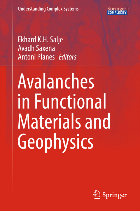 Avalanches in Functional Materials and Geophysics - 