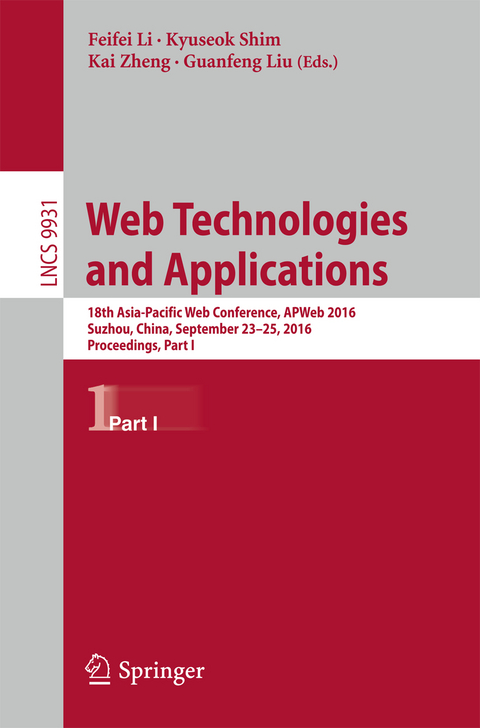 Web Technologies and Applications - 