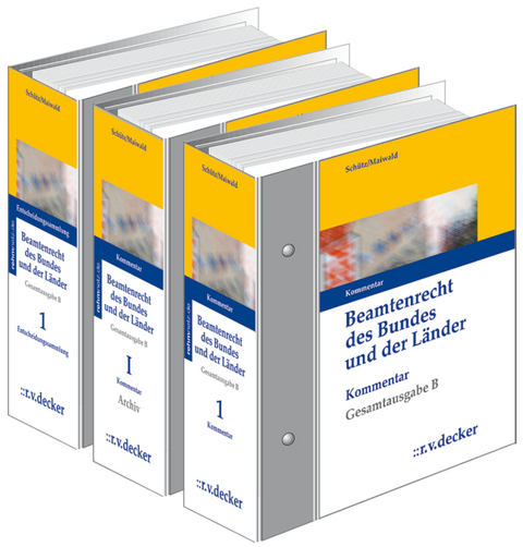 Beamtenrecht des Bundes und der Länder - Gesamtausgabe - Robert Brockhaus, Angelika Eck, Alfons Gunkel, Arne Hoffmann, Boris Hoffmann, Leonhard Kathke, Ulrich Knoke, Dirk Lechtermann, Joachim Maiwald, Michael May, Jens Schachel, Klaus Schmiemann, Jens Tiedemann, Stefan Werres