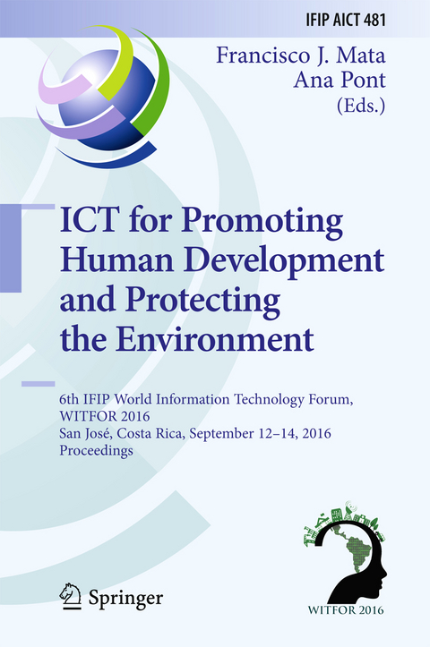 ICT for Promoting Human Development and Protecting the Environment - 