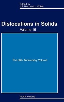 Dislocations in Solids - 