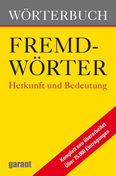 Wörterbuch Fremdwörter