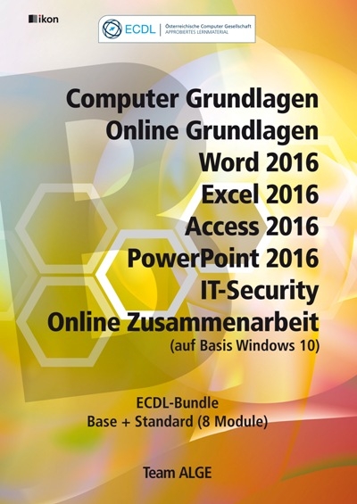 ECDL Komplett Bundle (8 Module) Office 2016, Windows 10