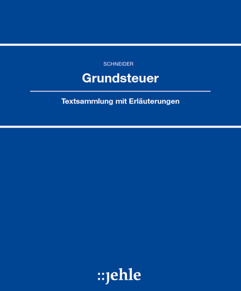 Grundsteuer - Klaus Geiger