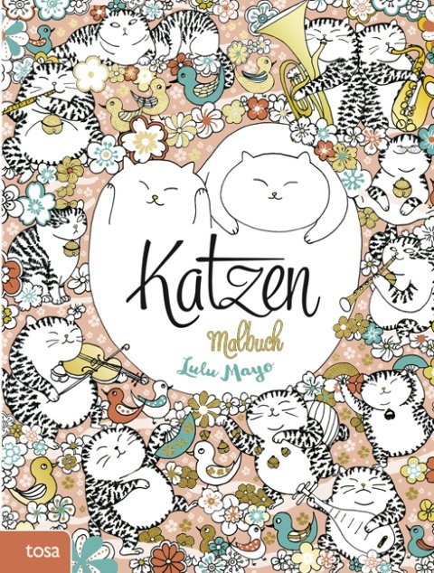 Katzen Malbuch - Lulu Mayo