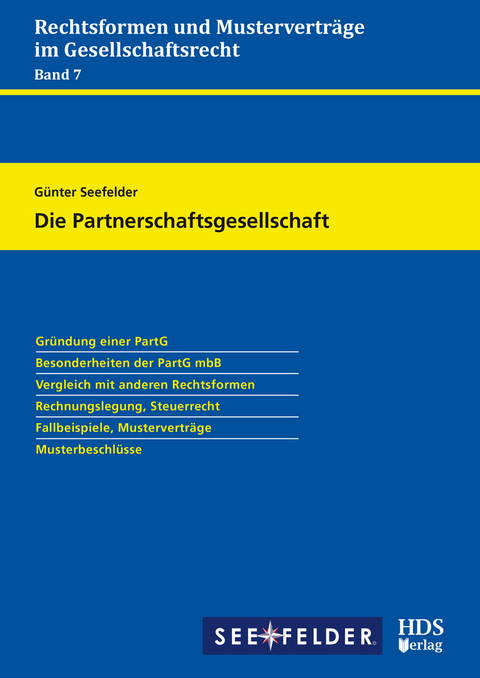 Die Partnerschaftsgesellschaft - Günter Seefelder