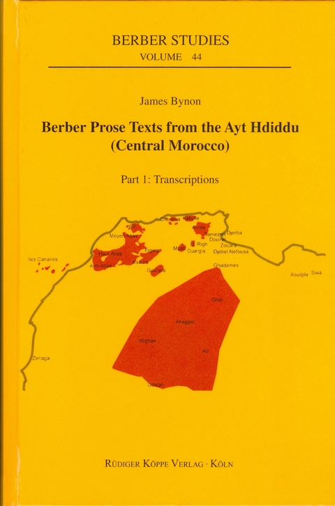 Berber Prose Texts from the Ayt Hdiddu (Central Morocco) - 