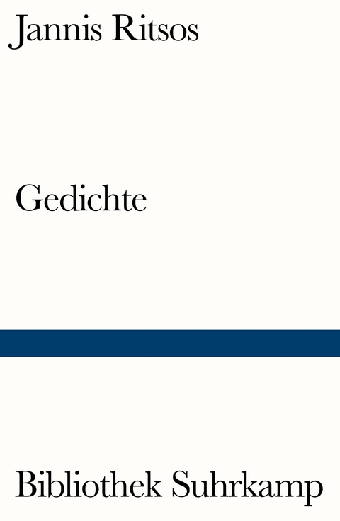 Gedichte - Jannis Ritsos