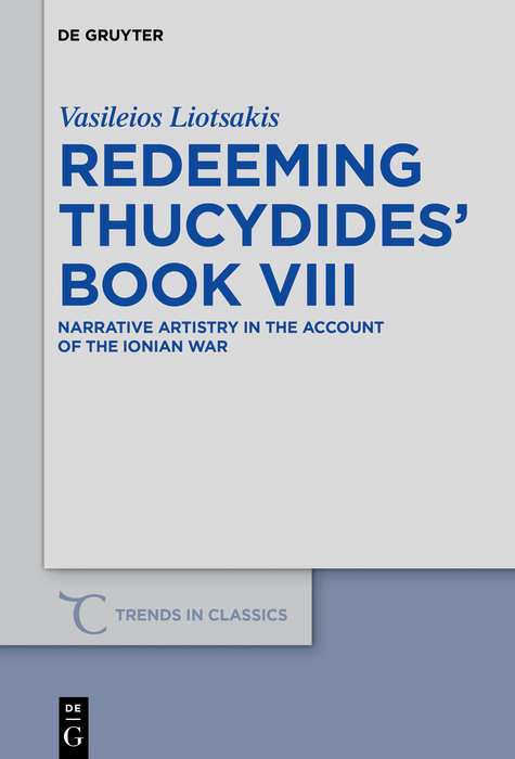 Redeeming Thucydides' Book VIII - Vasileios Liotsakis