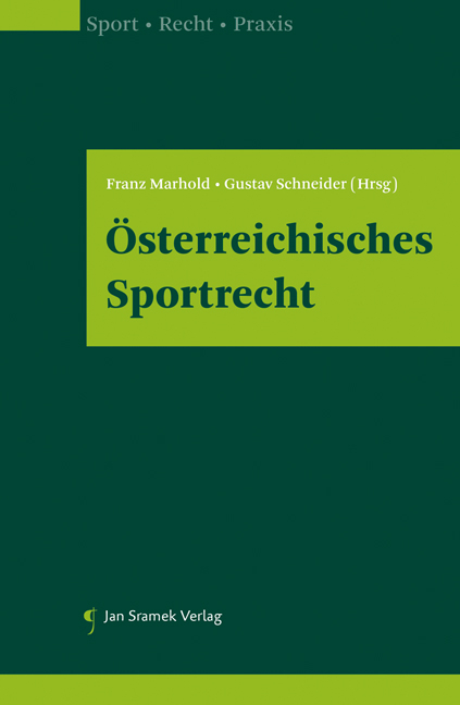 Österreichisches Sportrecht - 