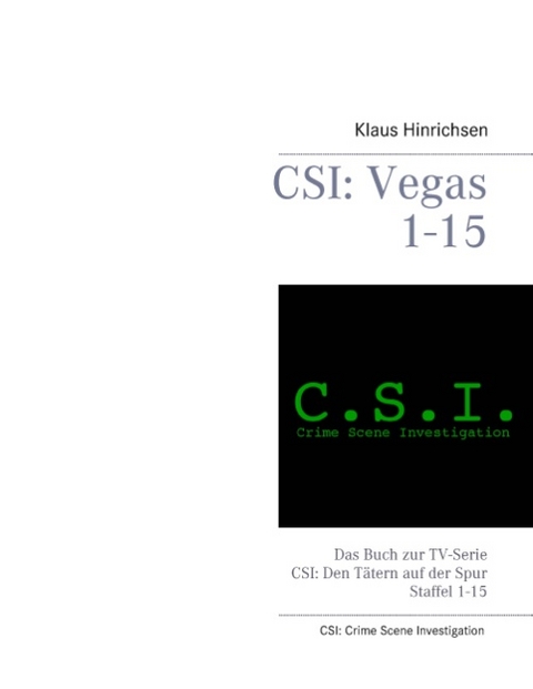 CSI: Vegas Staffel 1 - 15 - Klaus Hinrichsen