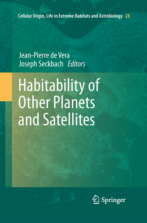 Habitability of Other Planets and Satellites - 