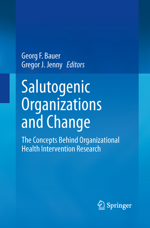 Salutogenic organizations and change - 