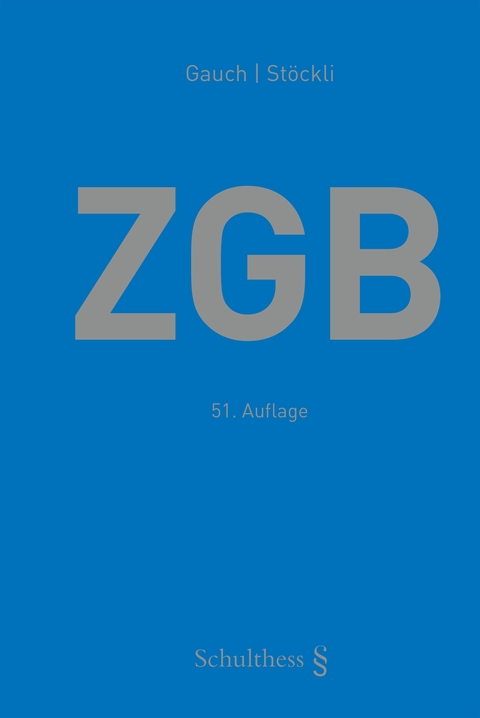 ZGB - Peter Tuor, Bernhard Schnyder, Jörg Schmid, Alexandra Rumo-Jungo