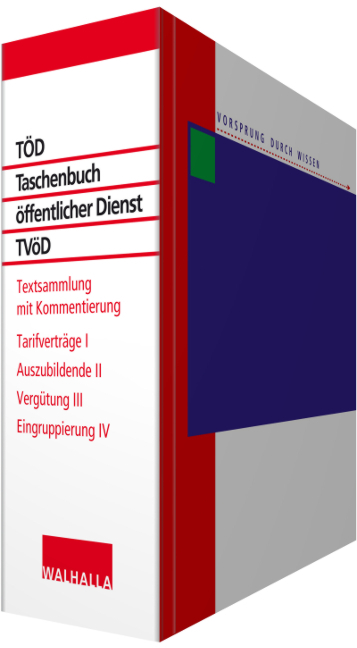 TÖD – TVöD Taschenbuch öffentlicher Dienst Bund und Kommunen