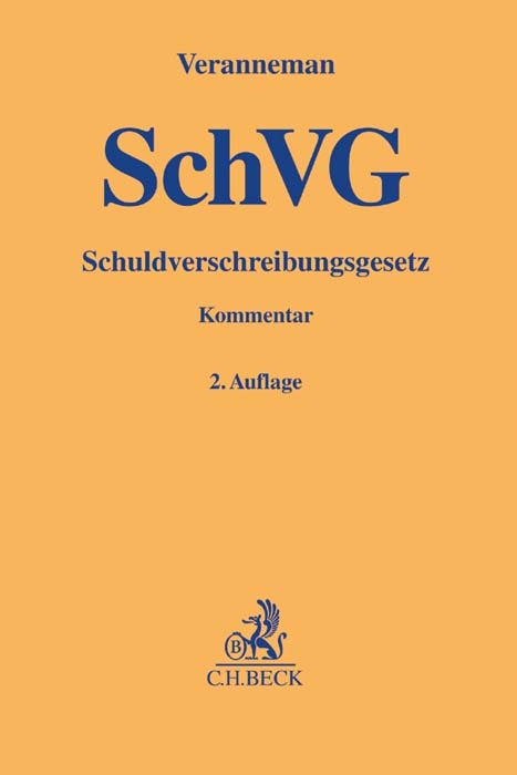 Schuldverschreibungsgesetz - 