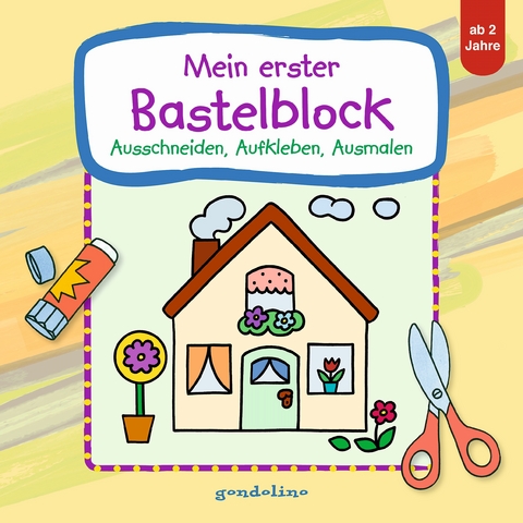 Mein erster Bastelblock (Haus)