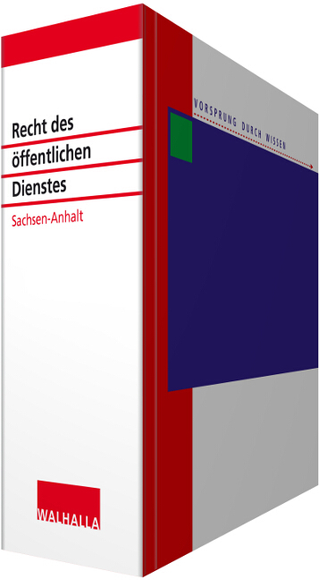 Recht des öffentlichen Dienstes Sachsen-Anhalt