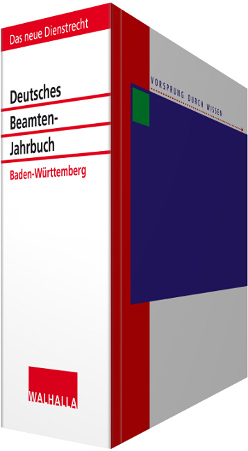 Deutsches Beamten-Jahrbuch Baden-Württemberg -  Walhalla Fachredaktion