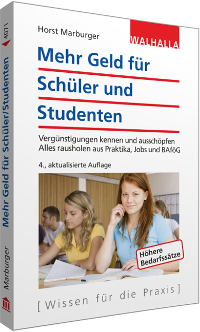 Mehr Geld für Schüler und Studenten - Horst Marburger