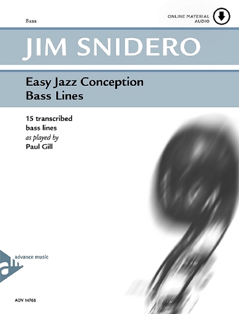 Easy Jazz Conception Bass Lines - Jim Snidero