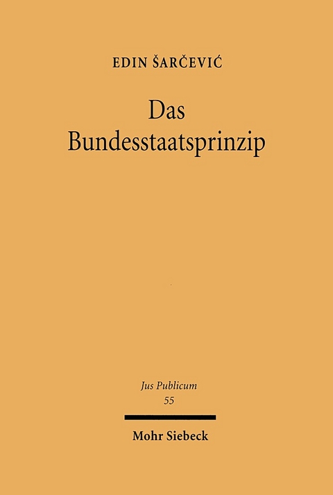 Das Bundesstaatsprinzip - Edin Sarcevic