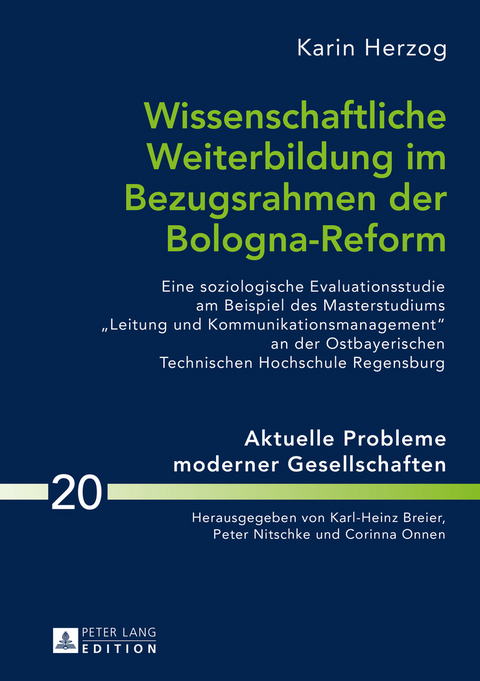 Wissenschaftliche Weiterbildung im Bezugsrahmen der Bologna-Reform - Karin Herzog