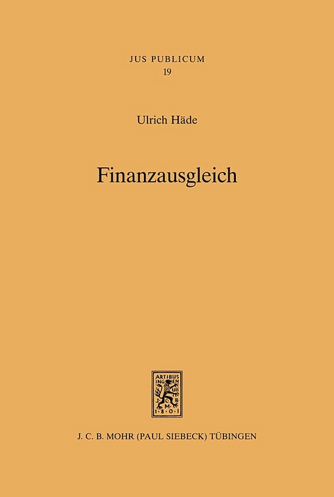 Finanzausgleich - Ulrich Häde