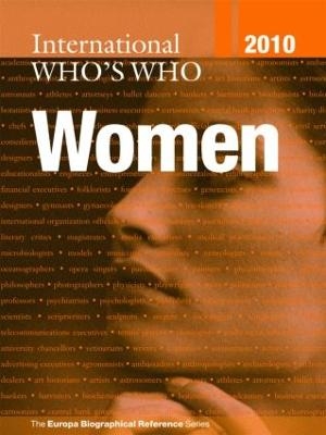 International Who's Who of Women 2010 - 