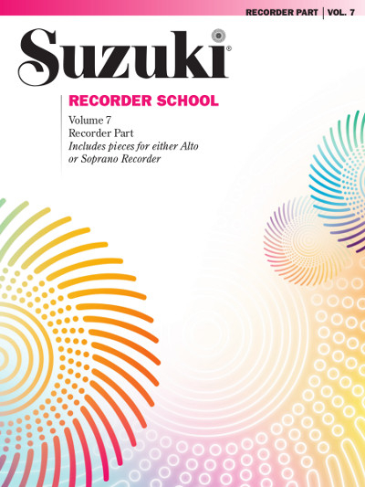 Suzuki Recorder School Recorder Part, Vol. 7