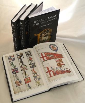 Heraldic Badges in England and Wales [4 volume set] - Michael Powell Siddons