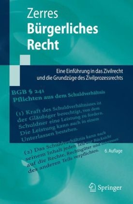 Bürgerliches Recht - Thomas Zerres