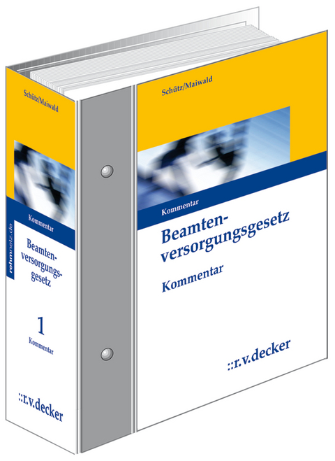 Beamtenversorgungsgesetz - Robert Brockhaus, Michael May, Jens Schachel