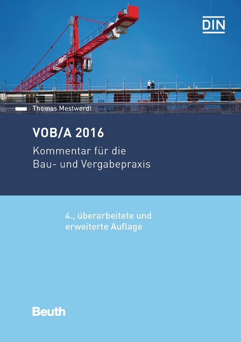 VOB/A 2016 - Thomas Mestwerdt