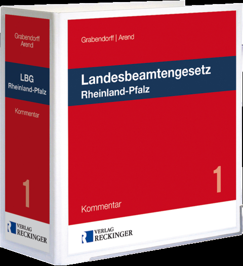 Landesbeamtengesetz Rheinland-Pfalz - Walter Grabendorff, Paul Arend, Burkhard Müller, Harald Pitzer