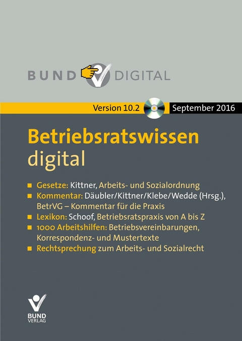 Betriebsratswissen digital (Version 10.2) - 