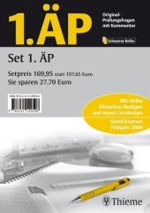 1. ÄP - Set aller 7 Fachbände (Prüfungsfragen mit Kommentar zur 1. Ärztlichen Prüfung. Mit vielen klinischen Bezügen. Stand: Examen Frühjahr 2009)