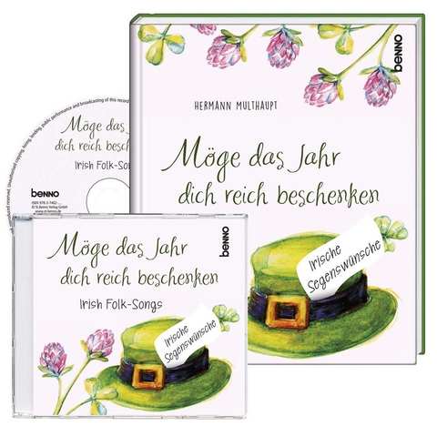 Geschenkbuch »Möge das Jahr dich reich beschenken« mit CD - Hermann Multhaupt