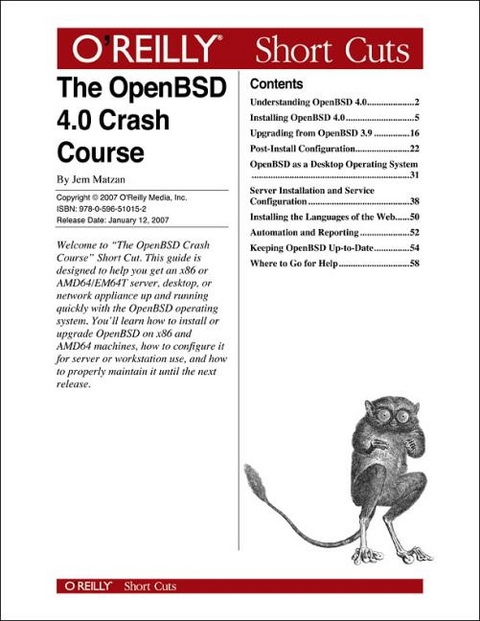 The Openbsd 4.0 Crash Course - Jem Matzan