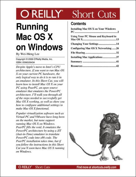 Running Mac OS X on Windows - Wei-Meng Lee