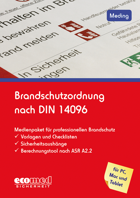 Brandschutzordnung nach DIN 14096 - Klaus Meding